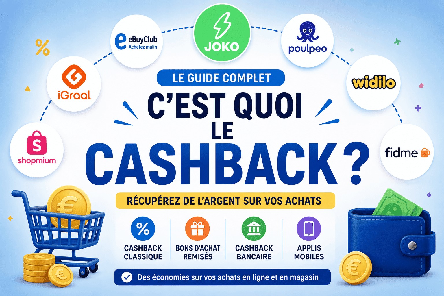 Cashback : comment récupérer de l’argent sur ses achats